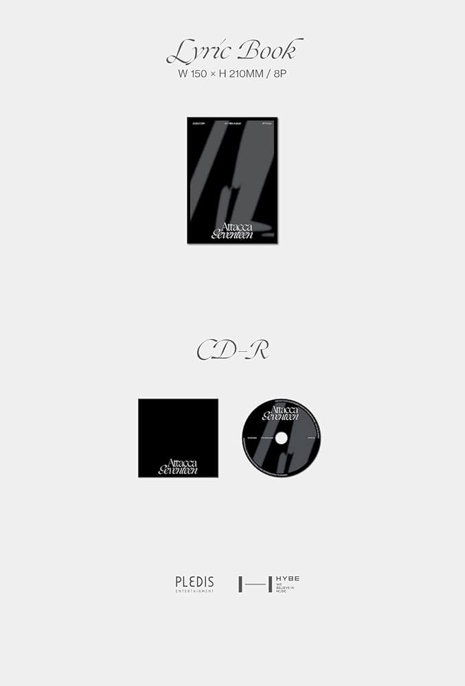 SEVENTEEN - seventeen attacca エントリーカード SEVENTEEN 9th Mini Album Attacca Official Photocard Photo